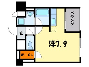 カノン甲南山手の物件間取画像